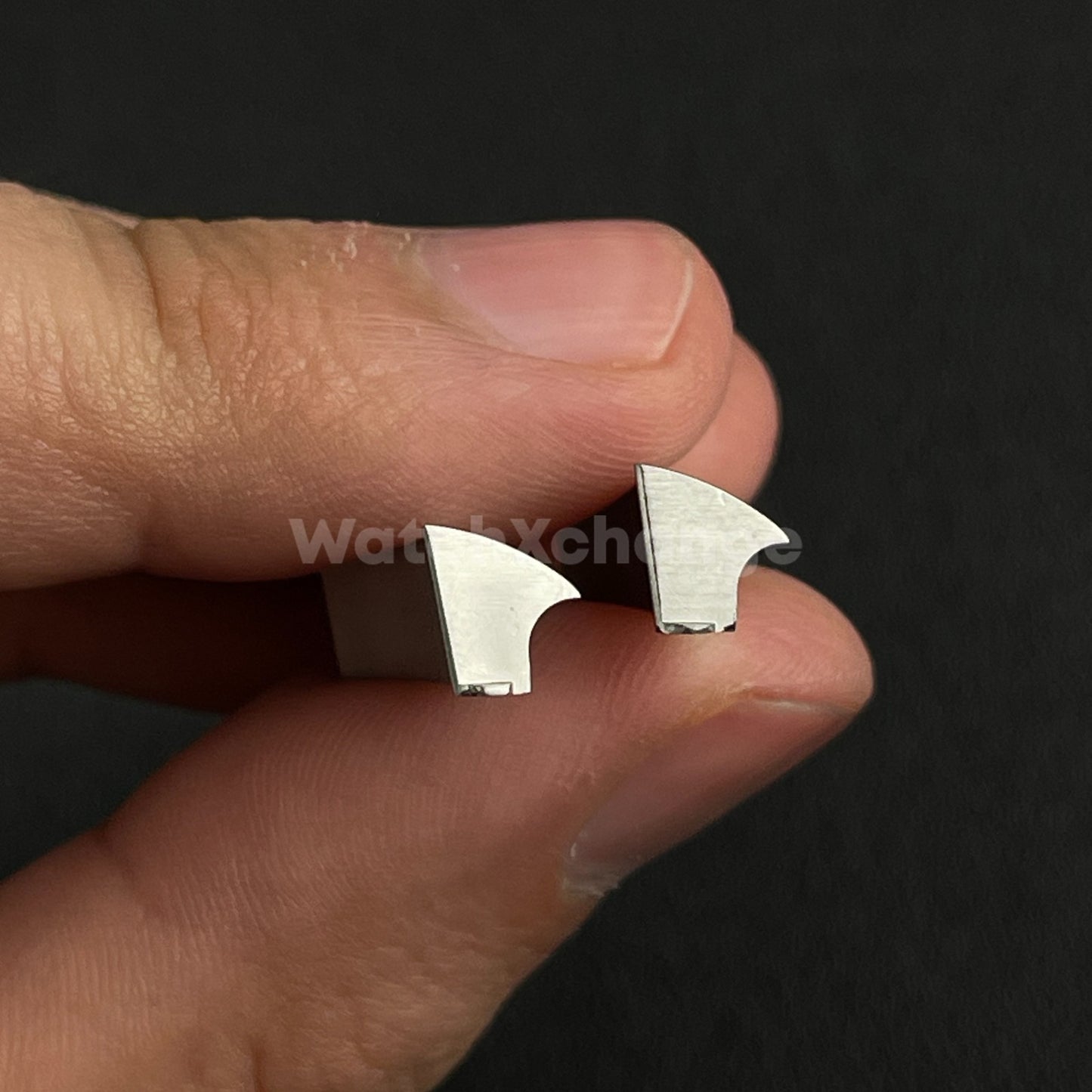 Silver 22mm Curved End Links Watch Band Strap Bracelet Link For Rolex 126600