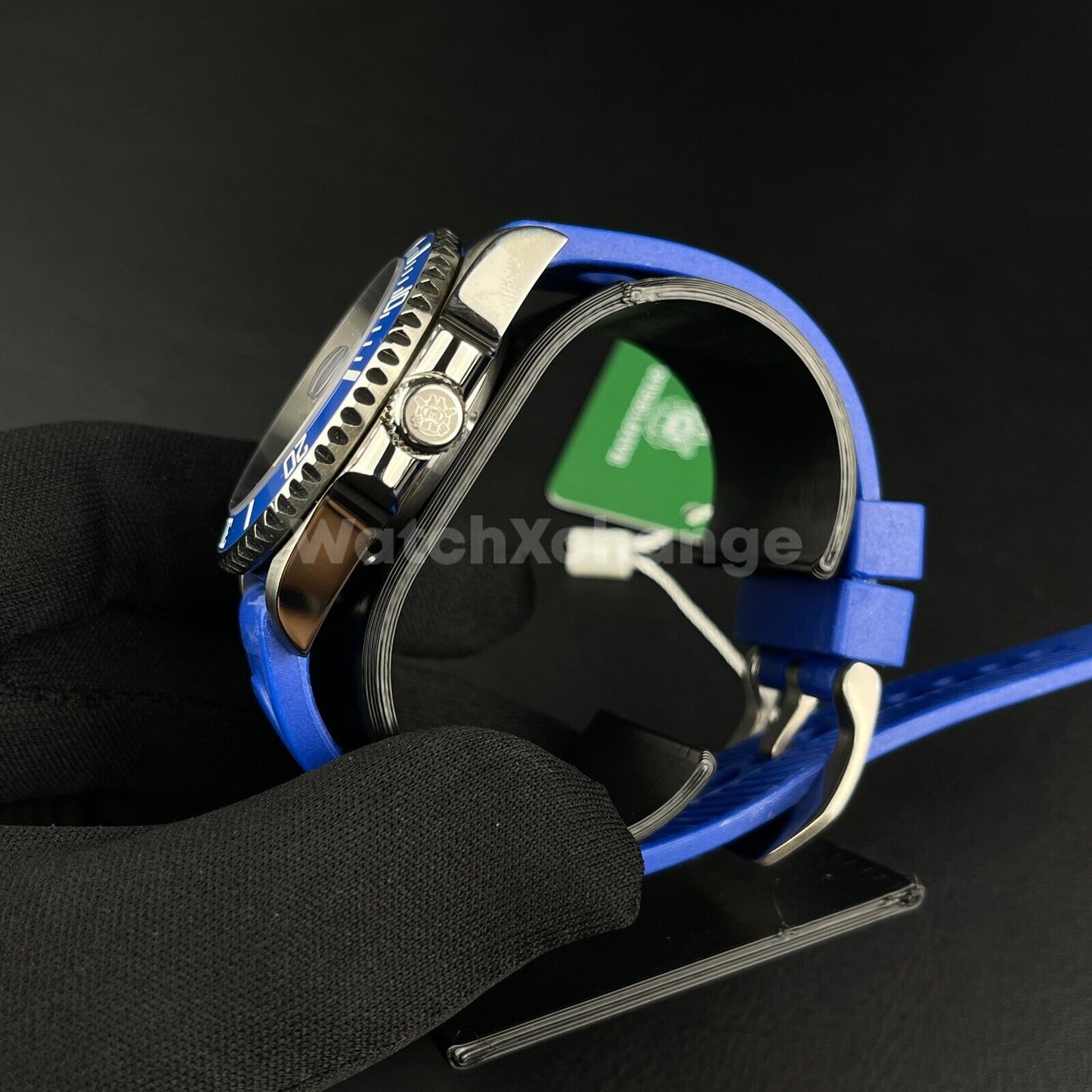 STEELDIVE Blue 41mm Diving Mens Watch NH35A Automatic Movement Sapphire Steel