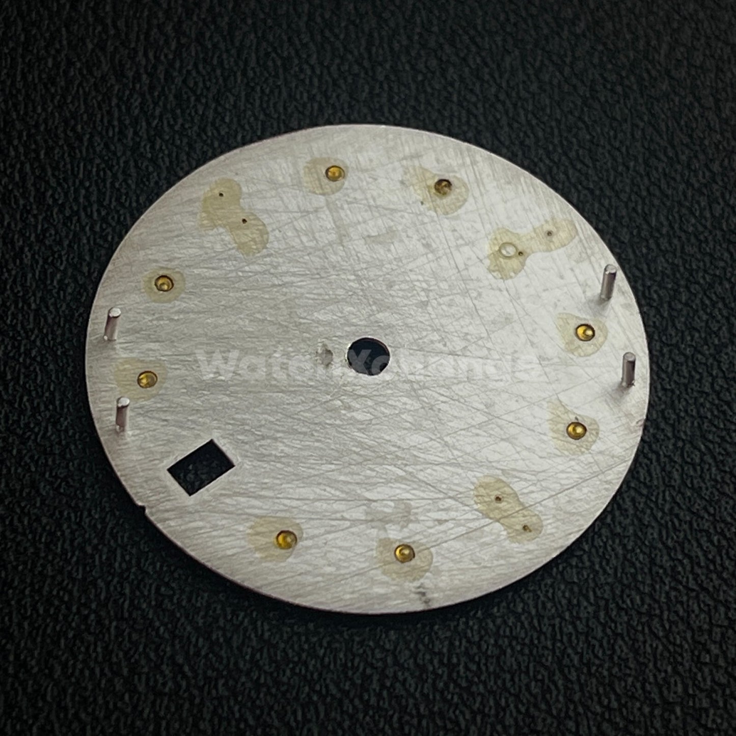 28.5mm Black & Grey Wave Fishscale Watch Dial Face for SEIKO NH35 NH36 Movement