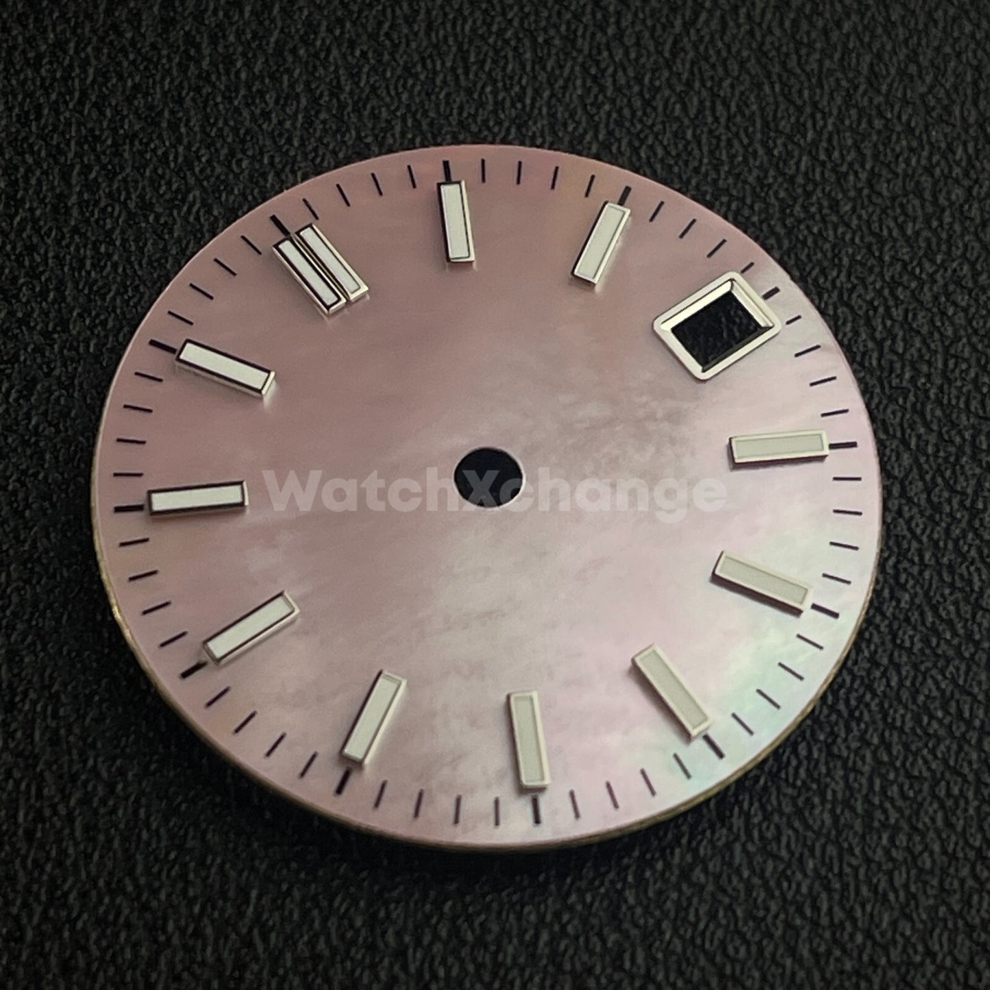 28.5mm Pink Pearl Shell Texture Watch Dial for SEIKO NH35 NH36 Movement
