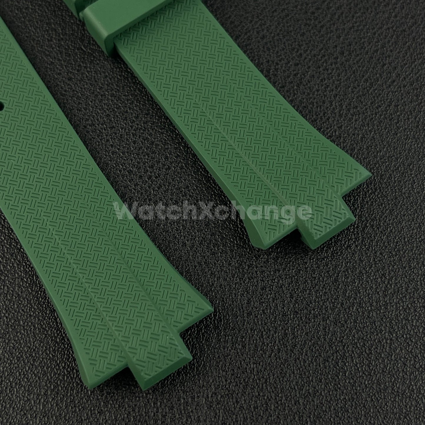 Green Rubber Watch Strap For Citizen Tsuyosa NJ0150 NJ0151ME NJ01510158 9mm