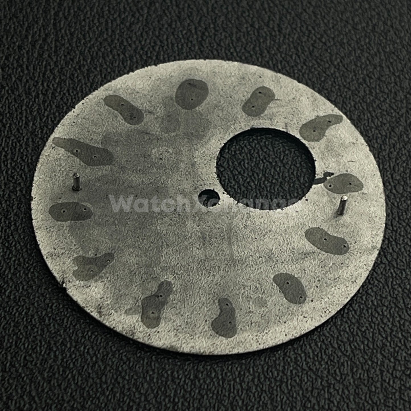 35mm Blue & Silver Cocktail Texture Watch Dial Face For Seiko NH38 Movement