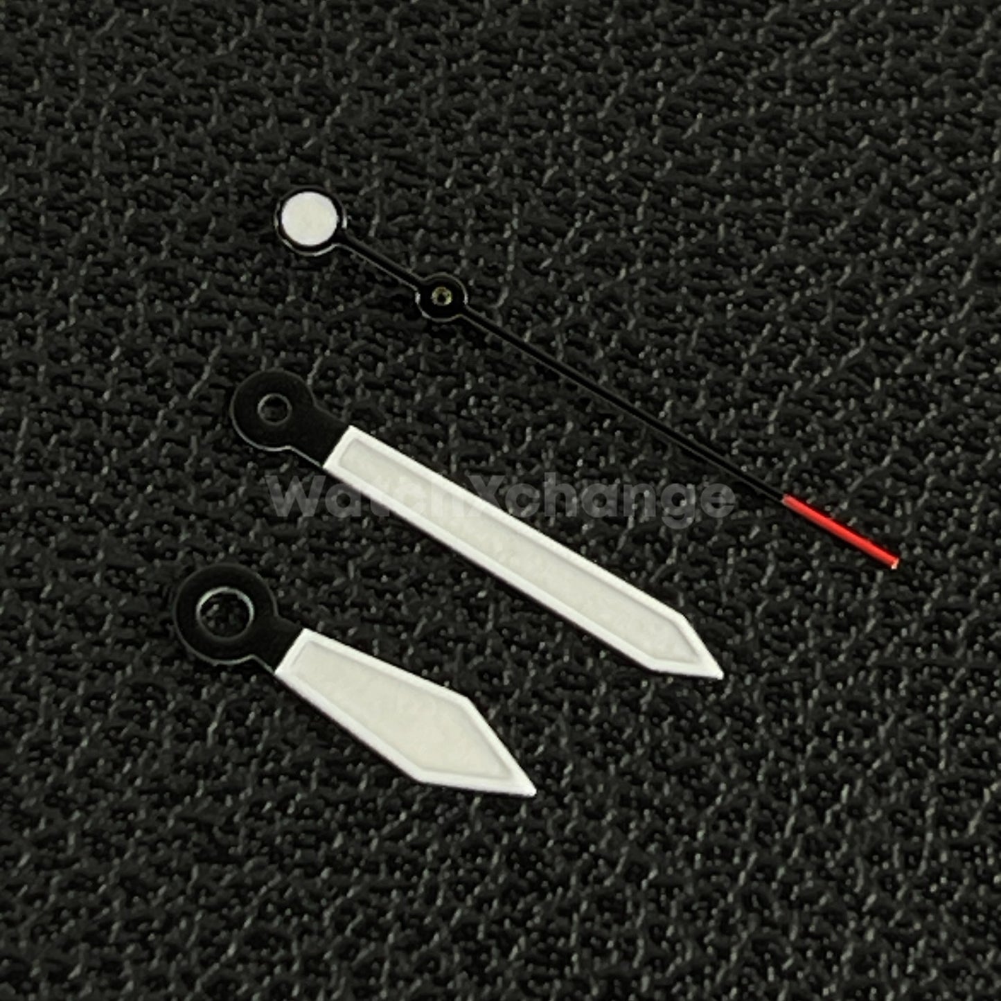 Black & White Watch Hands For Seiko TMI VH31 VH31A Movement Parts