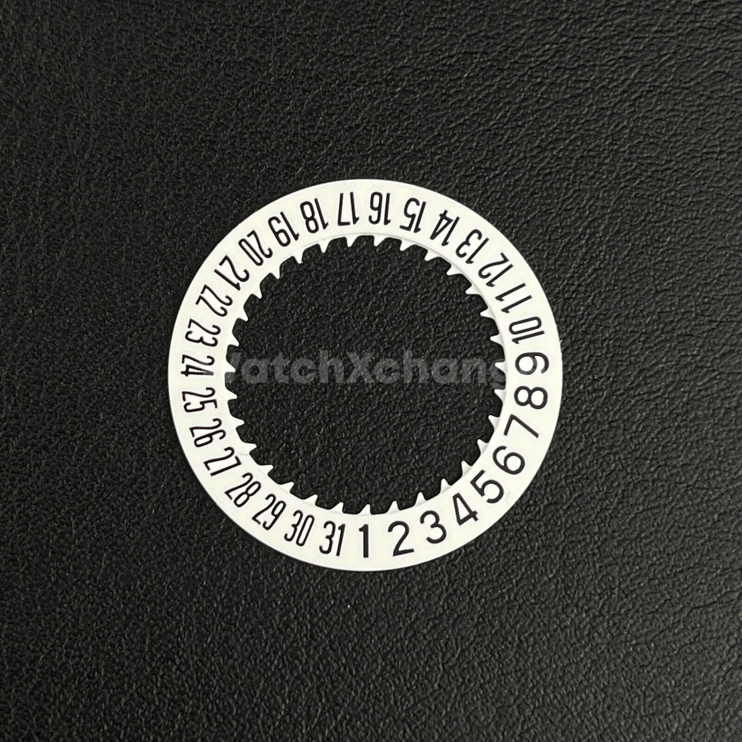 White Black Date Disk Wheel for NH36 NH35 Movement Date@6 o'clock Position