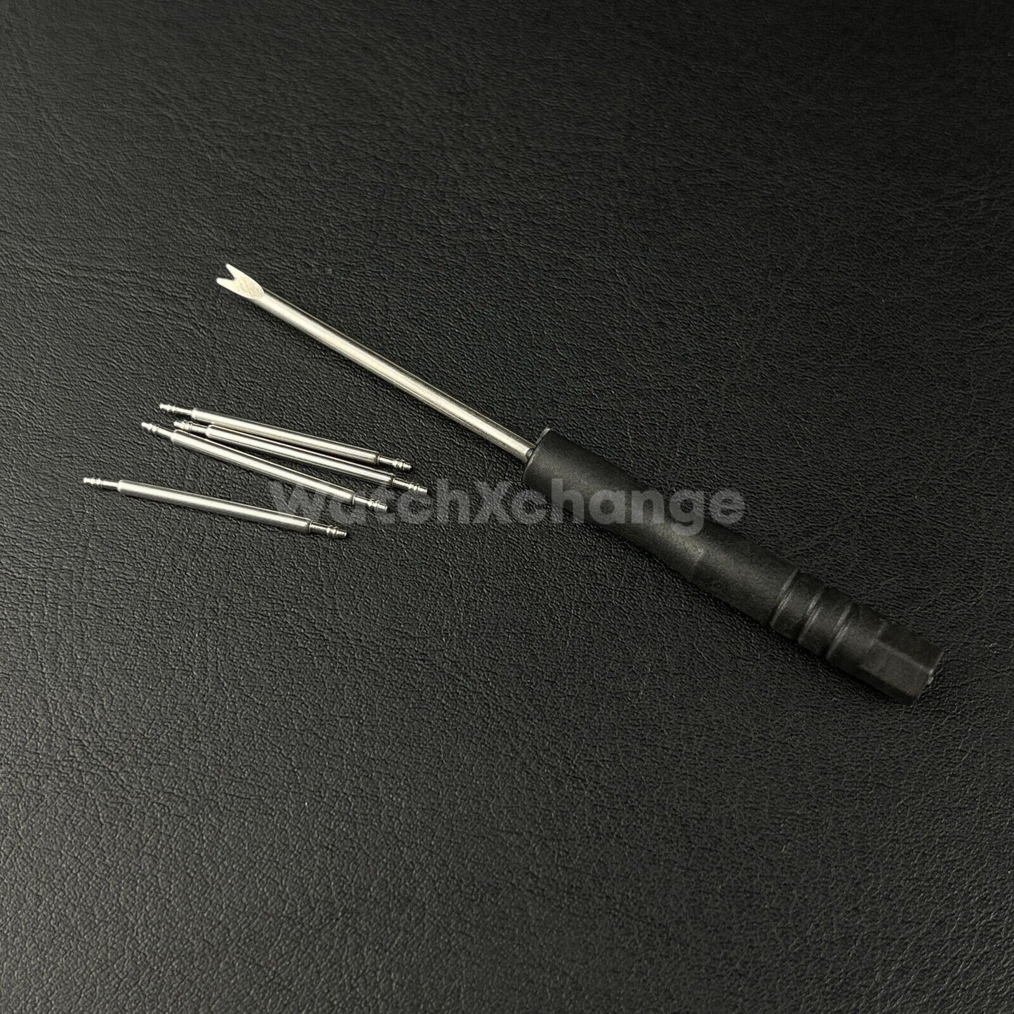 For Omega Black Genuine Leather Watch Strap With Silver Clasp Buckle 20mm 22mm