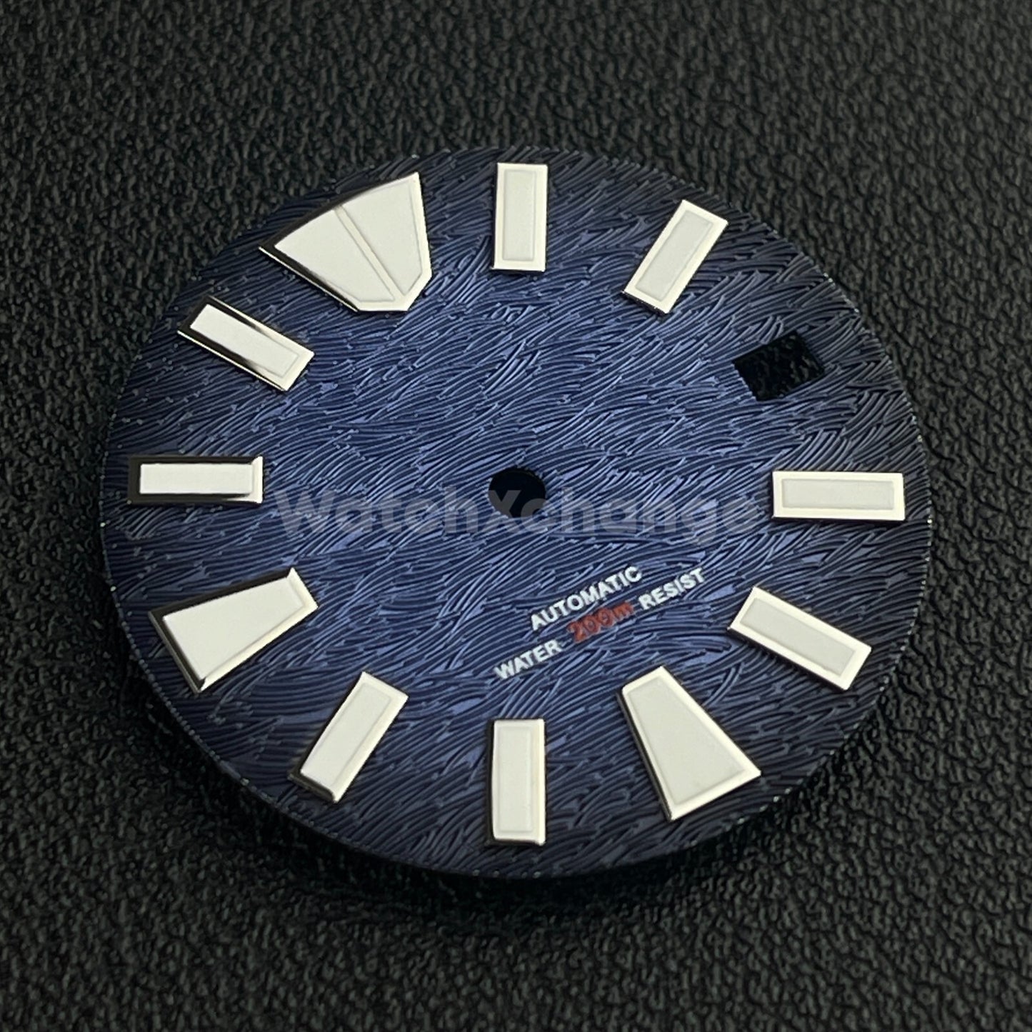 28.5mm Dark Blue & Black Watch Dial Face for SEIKO NH35 NH36 Movement