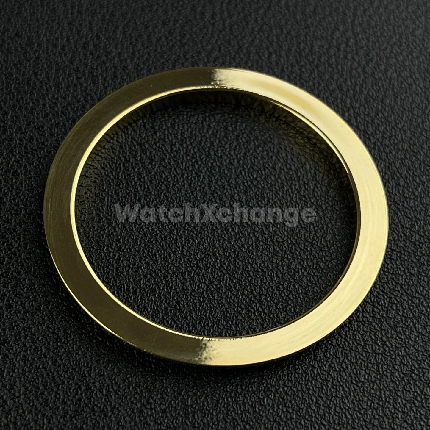 Gold Fluted Polished Stainless Steel Watch Bezel Insert Ring 36mm 39mm