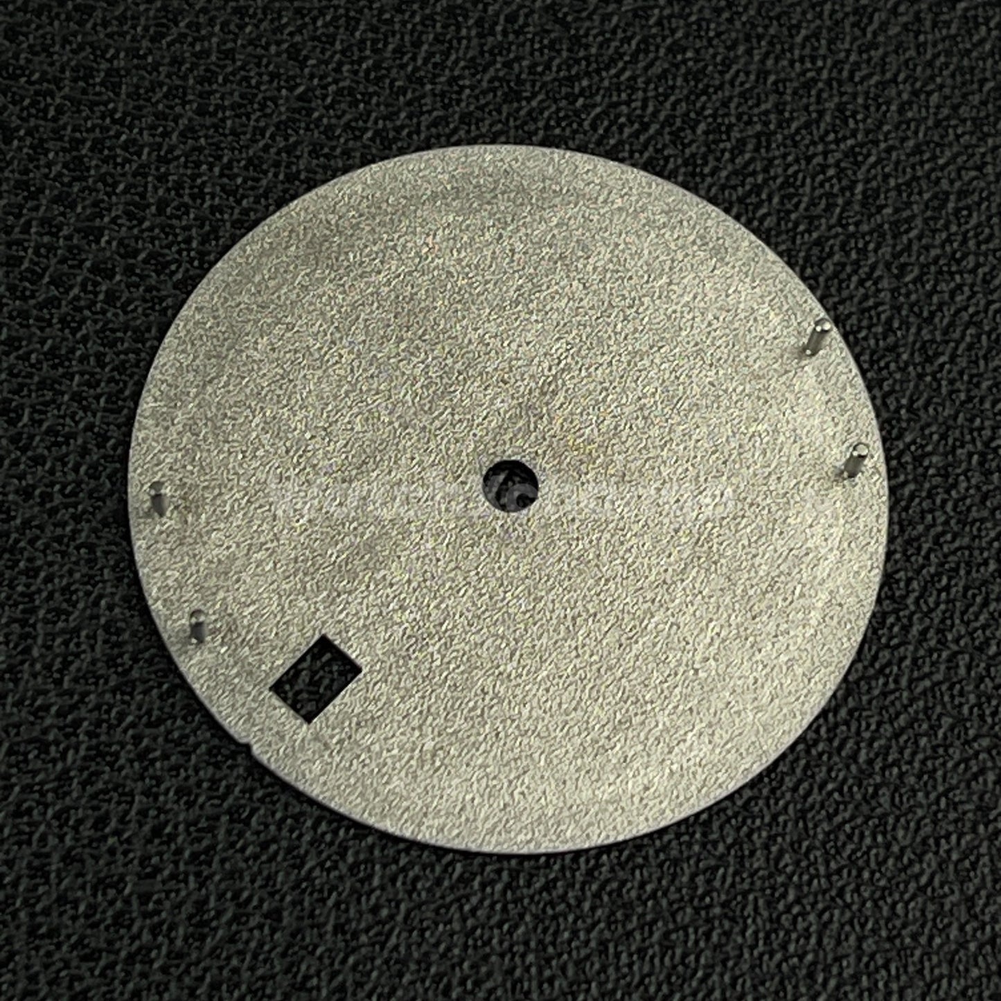 28.5mm Light Blue Wave Texture Watch Dial Face for SEIKO NH35 NH36 Movements