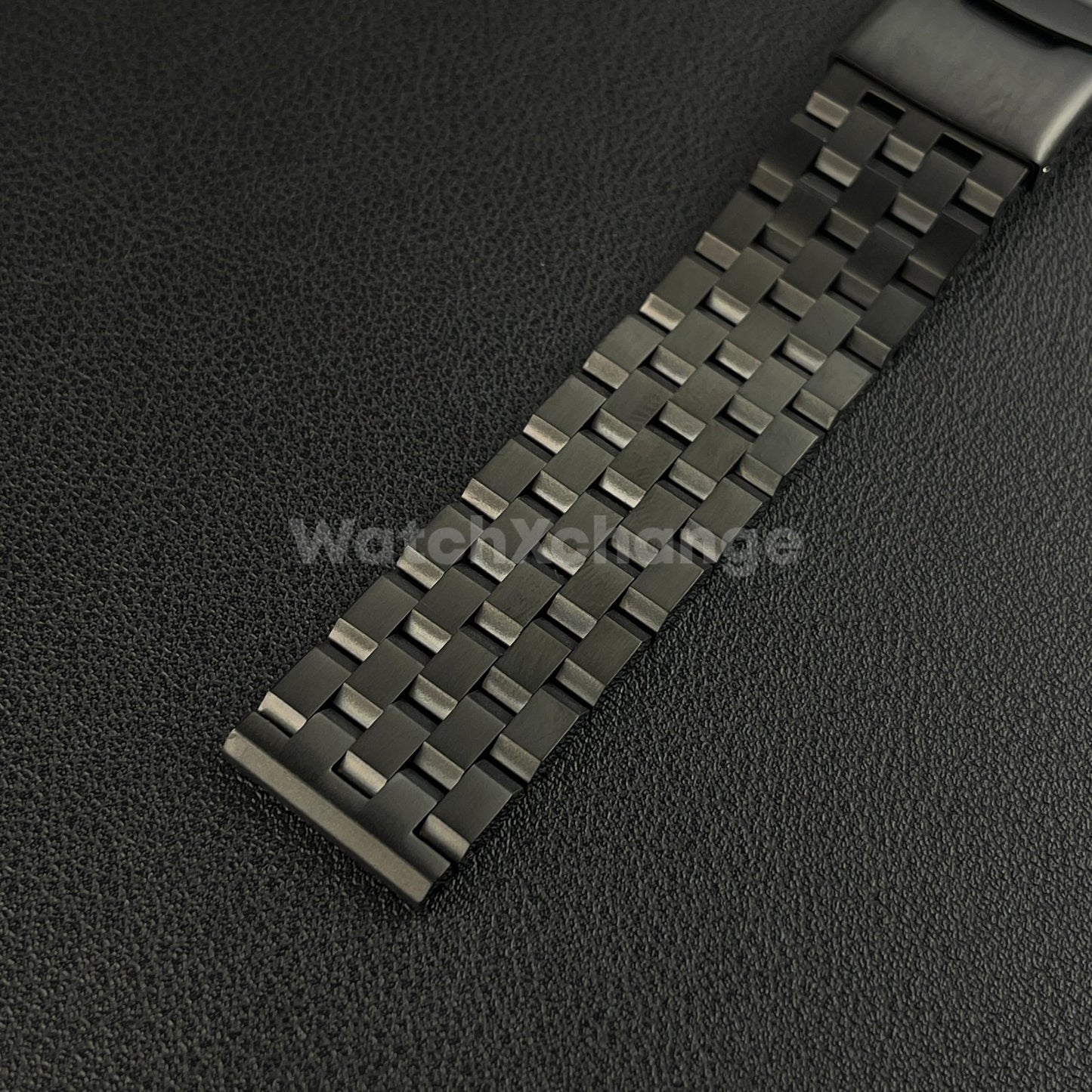 Black Stainless Steel Super Engineer Watch Band Bracelet For Seiko 18mm - 24mm