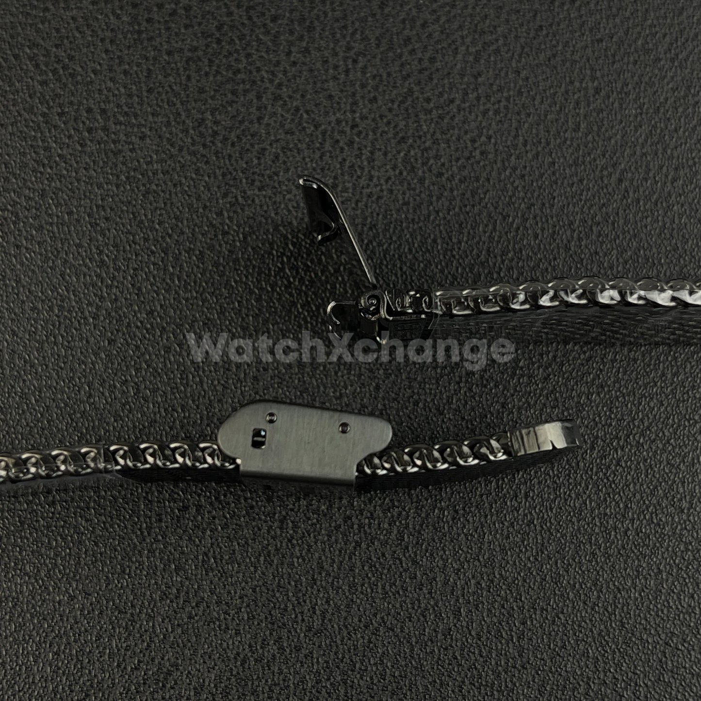 Black Milanese Mesh Watch Strap Band Steel Metal Quick Release 18mm - 24mm