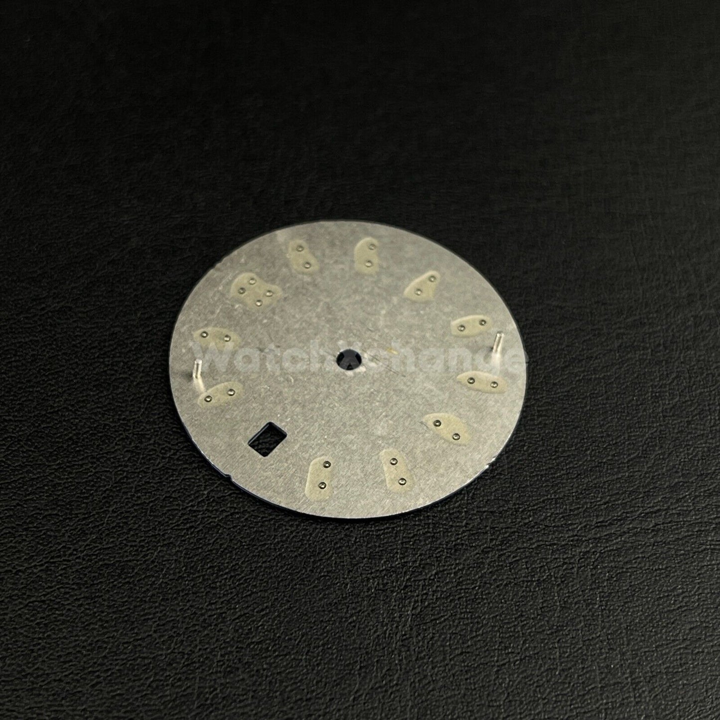 30.8mm Black Nautilus Style Dial C3 Luminous For Seiko NH35 Movement