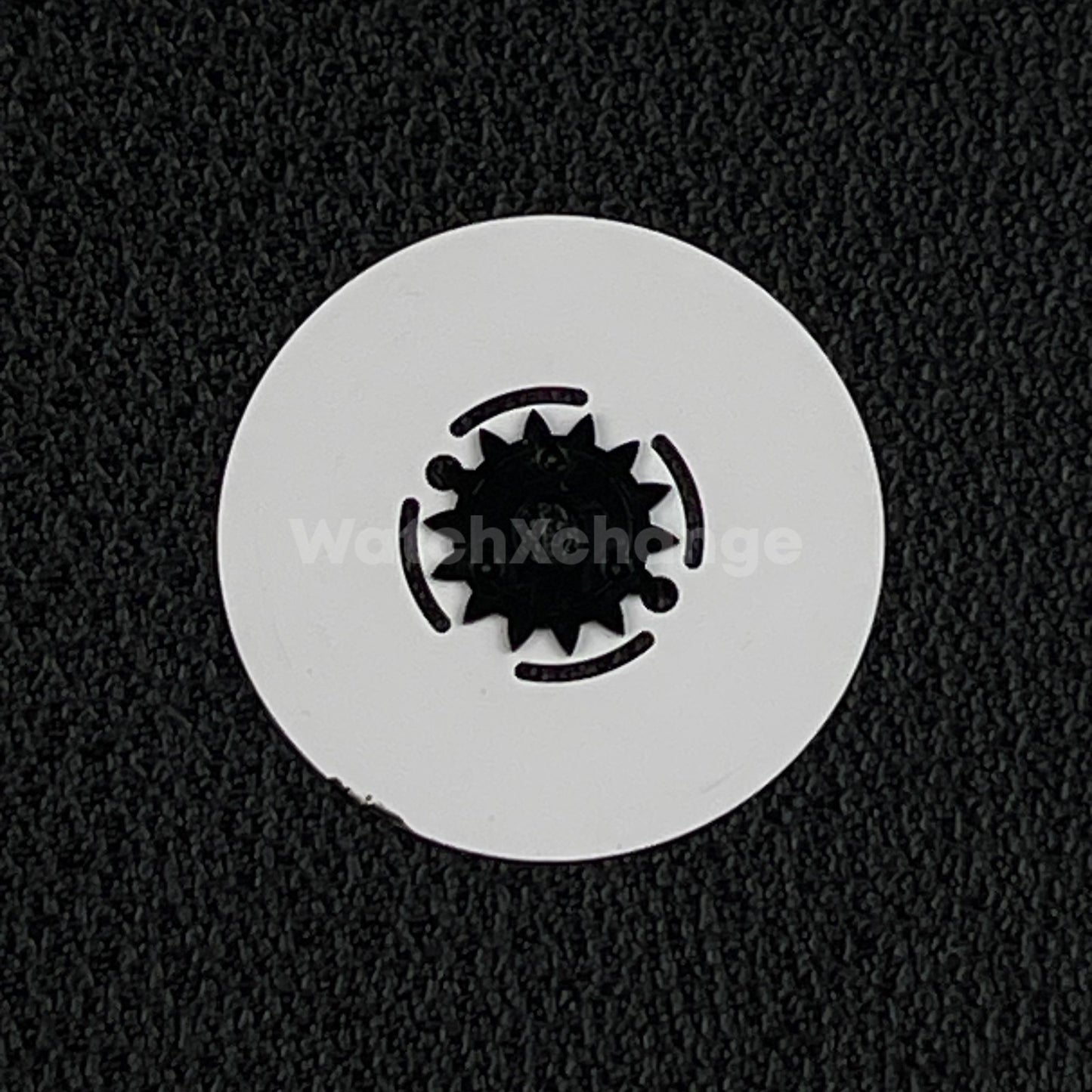 Spanish & English Black White Day Week Date Disk Wheel for NH36 Movement 3.0