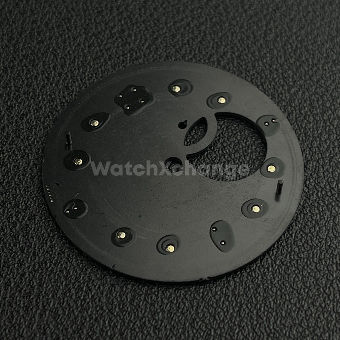 31mm Black & White Watch Dial Water Wave Print for SEIKO NH39 Movement