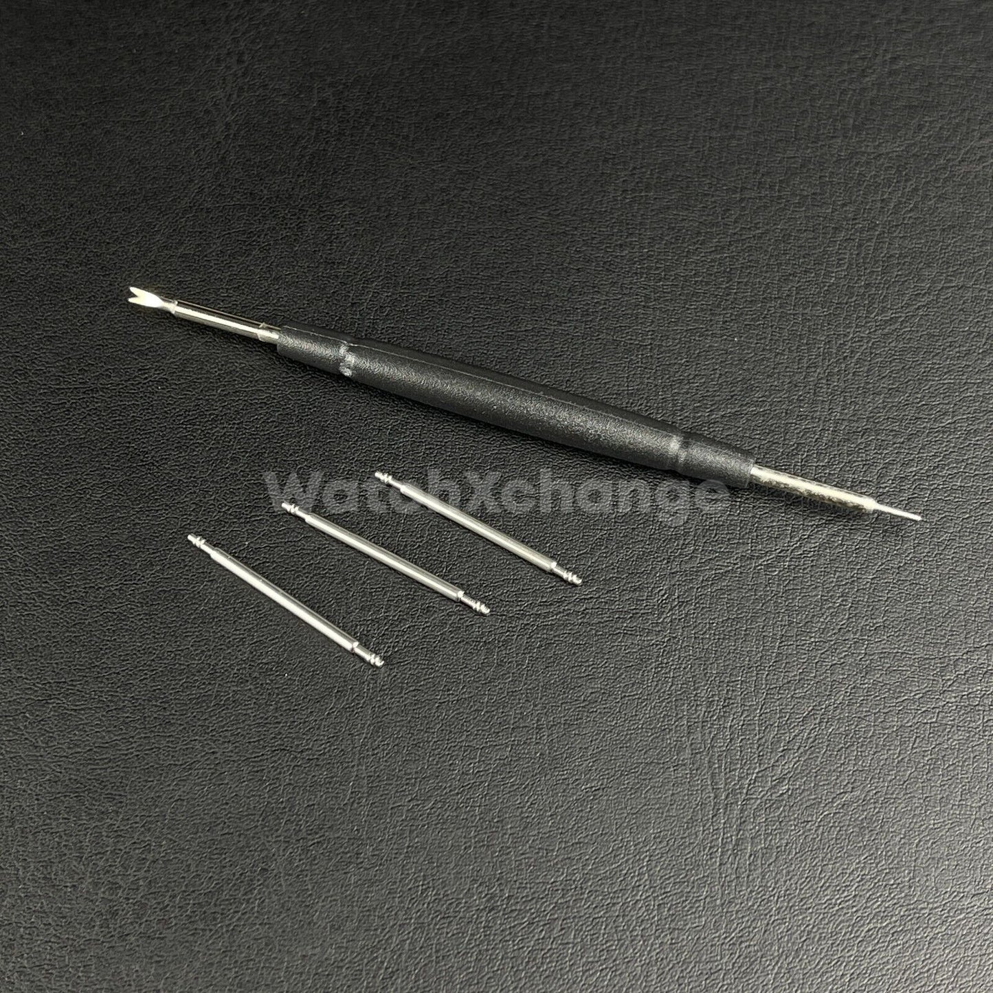 Black Rubber Watch Strap Tudor Curved End Deployable Butterfly Clasp Buckle 22mm