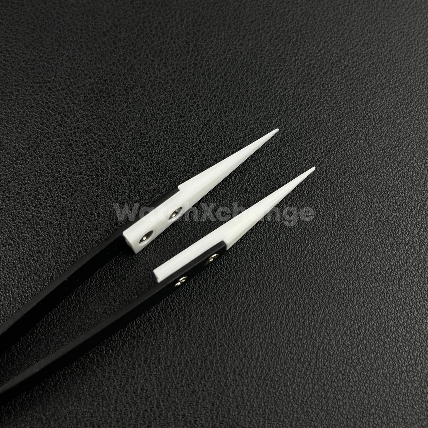 Precision Ceramic Tweezers Heat Resistant Anti-Static Straight Pointed