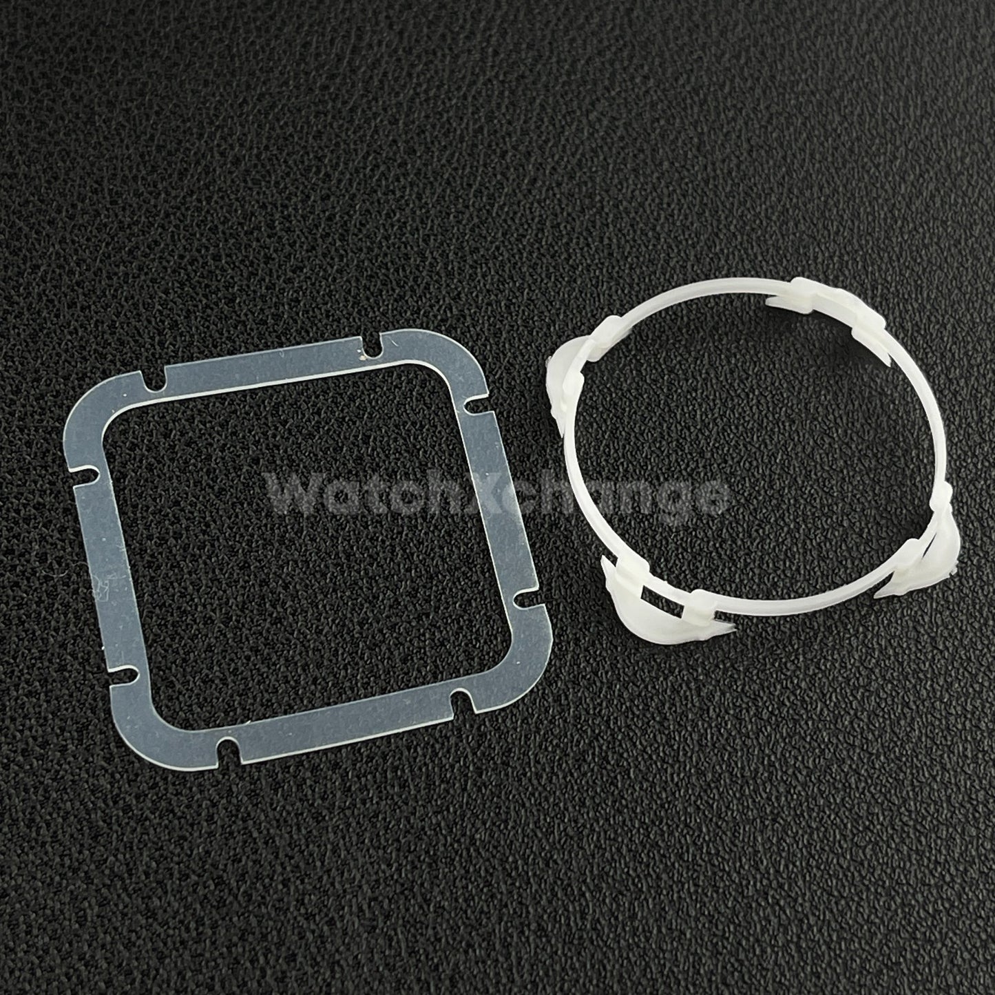 Silver 38mm Square Watch Case Stainless Steel NH35 4R35 NH36 4R36 Movements