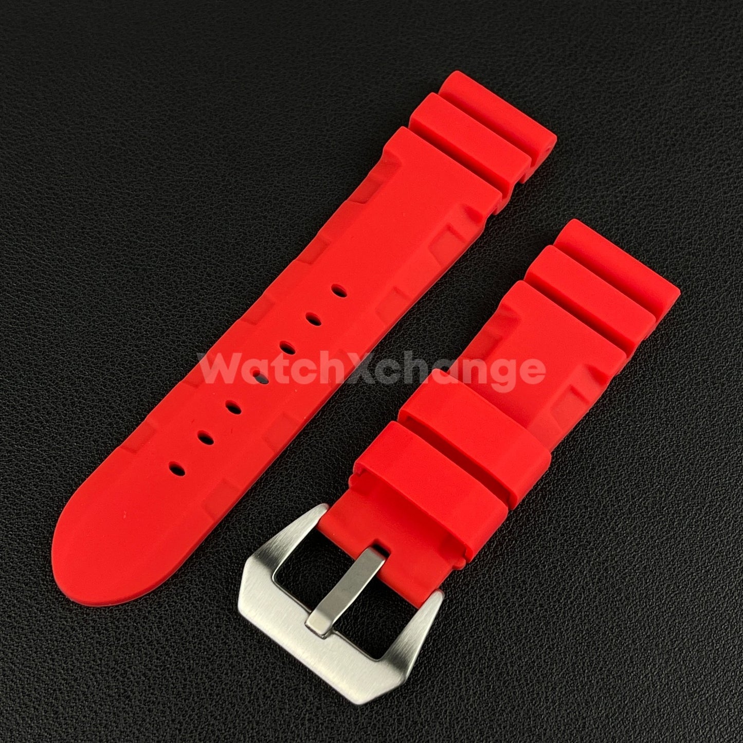 Waterproof Silicone Rubber Watch Strap Band For Panerai PAM 22mm 24mm 26mm