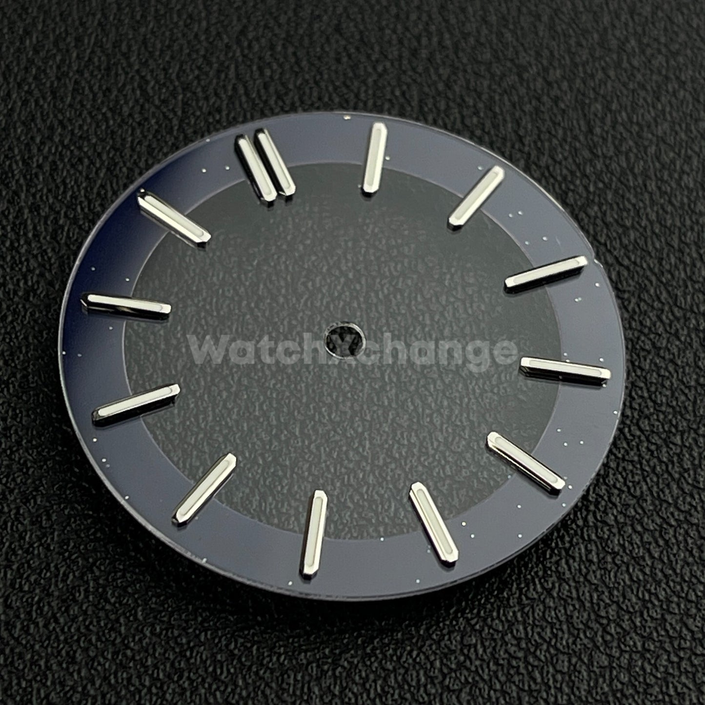 31.8mm Transparent Hollow Starry Watch Dial Luminous for NH70 Watch Movement
