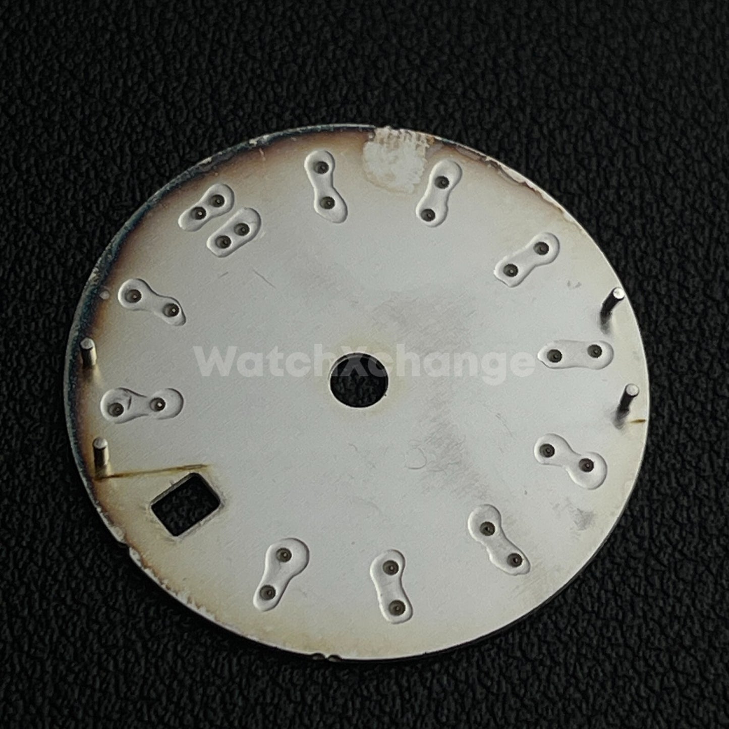 28.5mm Blue Grid Pattern Texture Watch Dial for SEIKO NH35 NH36 Movement