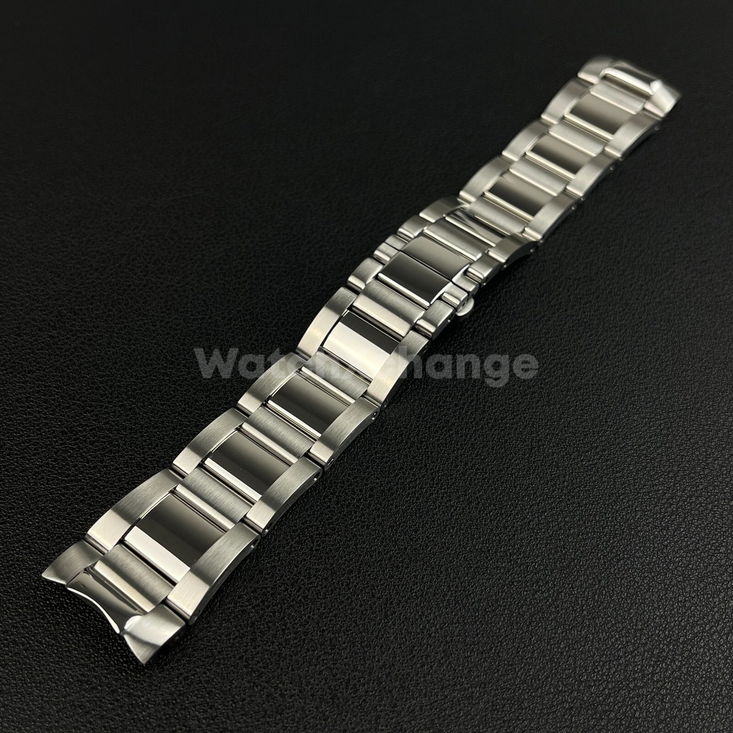 23mm Silver Stainless Steel Watch Band Strap For Cartier Calibre W7100015