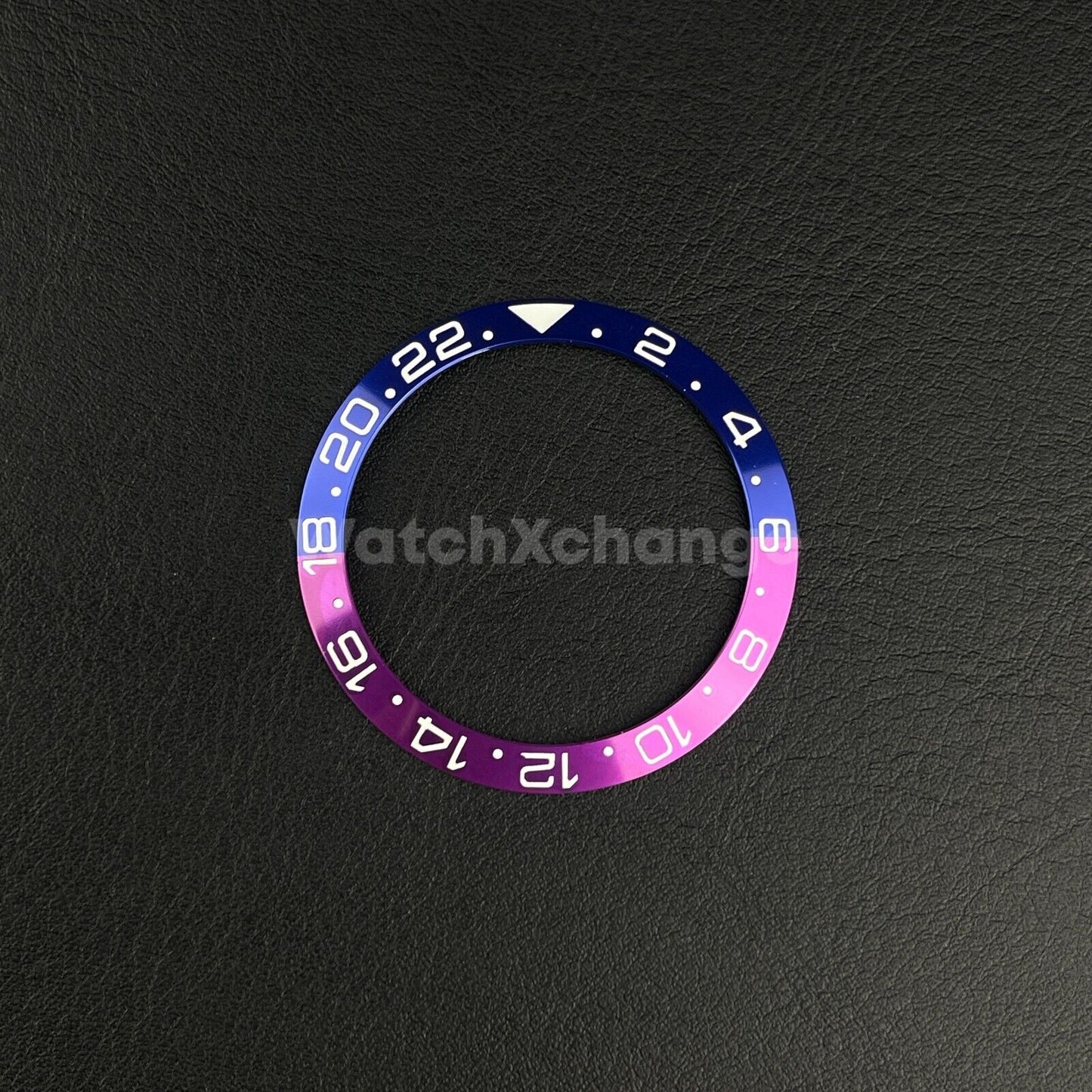 38mm Metal Bezel insert For Divers Watch Rolex GMT Seiko SKX SRPD Purple & Blue