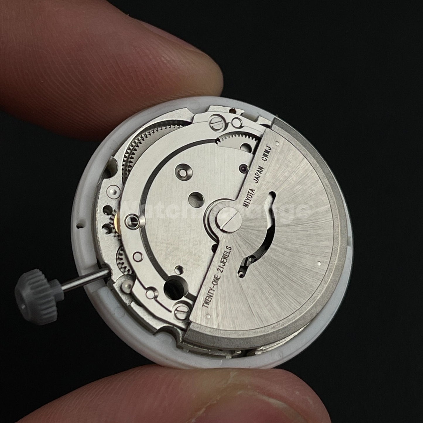Miyota 8285 Movement Dual Calendar White Machine Mechanical Movement Watch Part