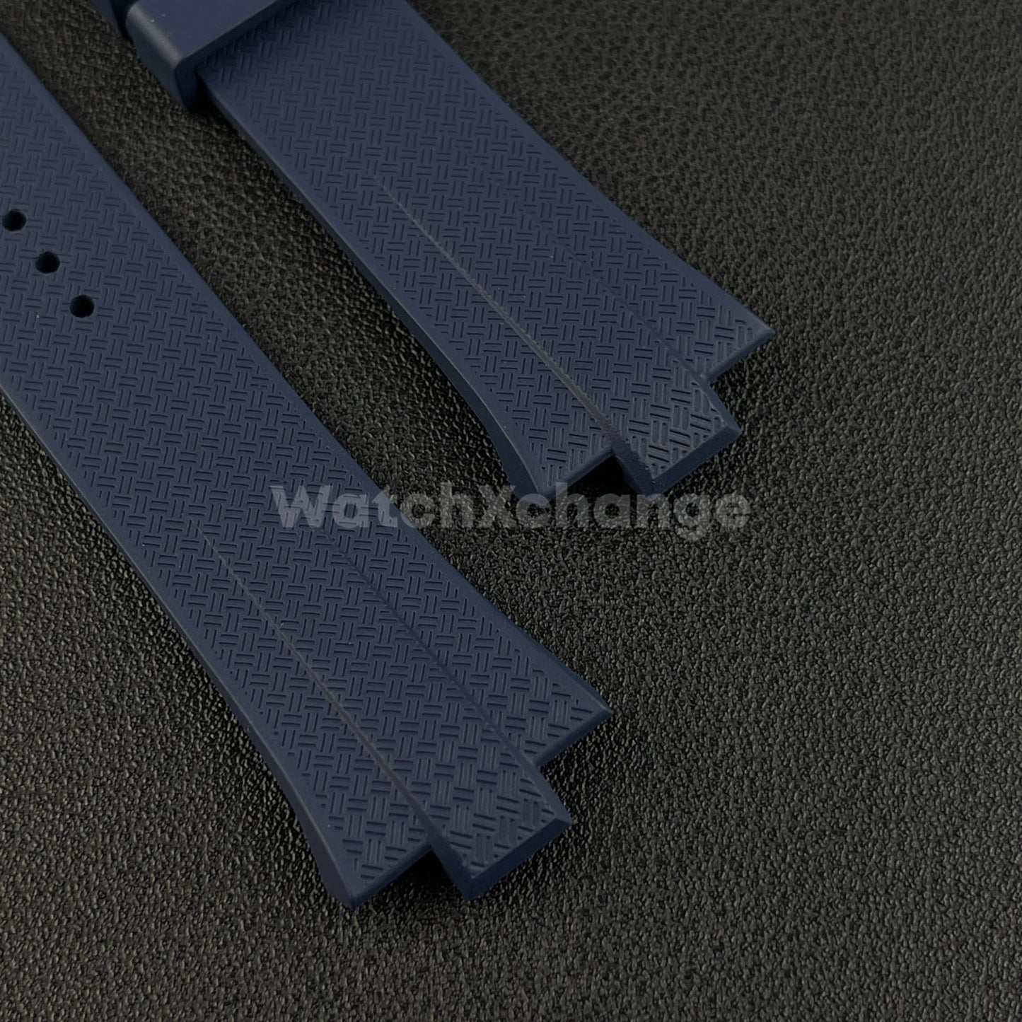 Blue Rubber Watch Strap For Citizen Tsuyosa NJ0150 NJ0151ME NJ01510158 9mm