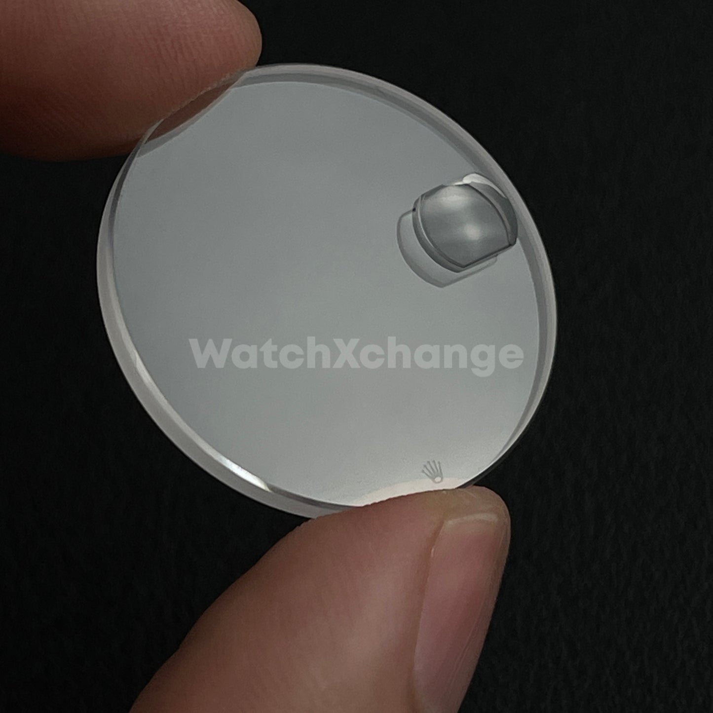 Flat Sapphire Crystal Watch Glass For Rolex Watches with Cyclops