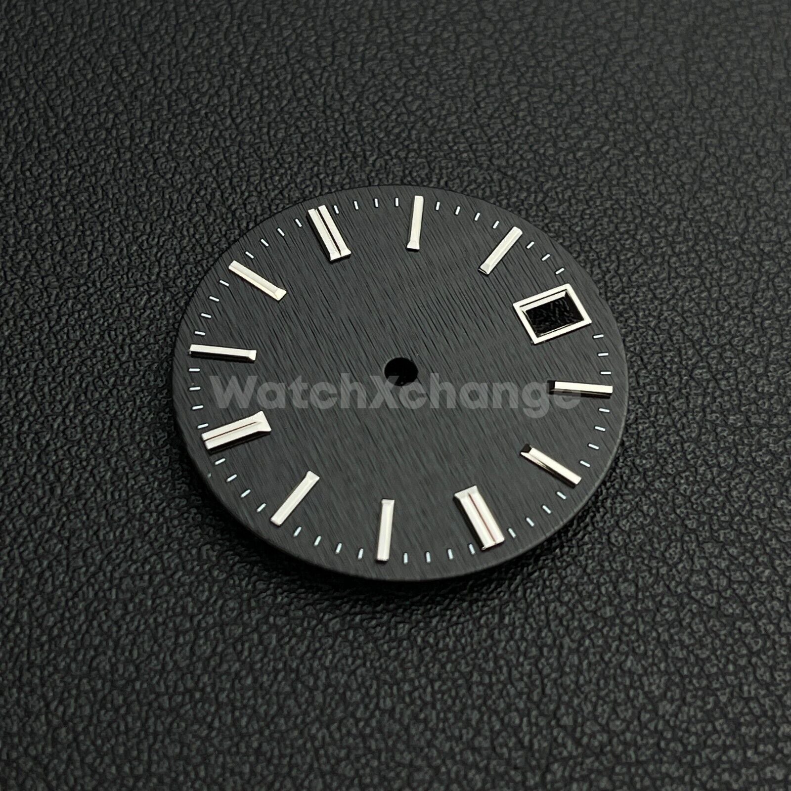 28.5mm Black Vertical Line Texture Watch Dial for SEIKO NH35 NH36 Movement