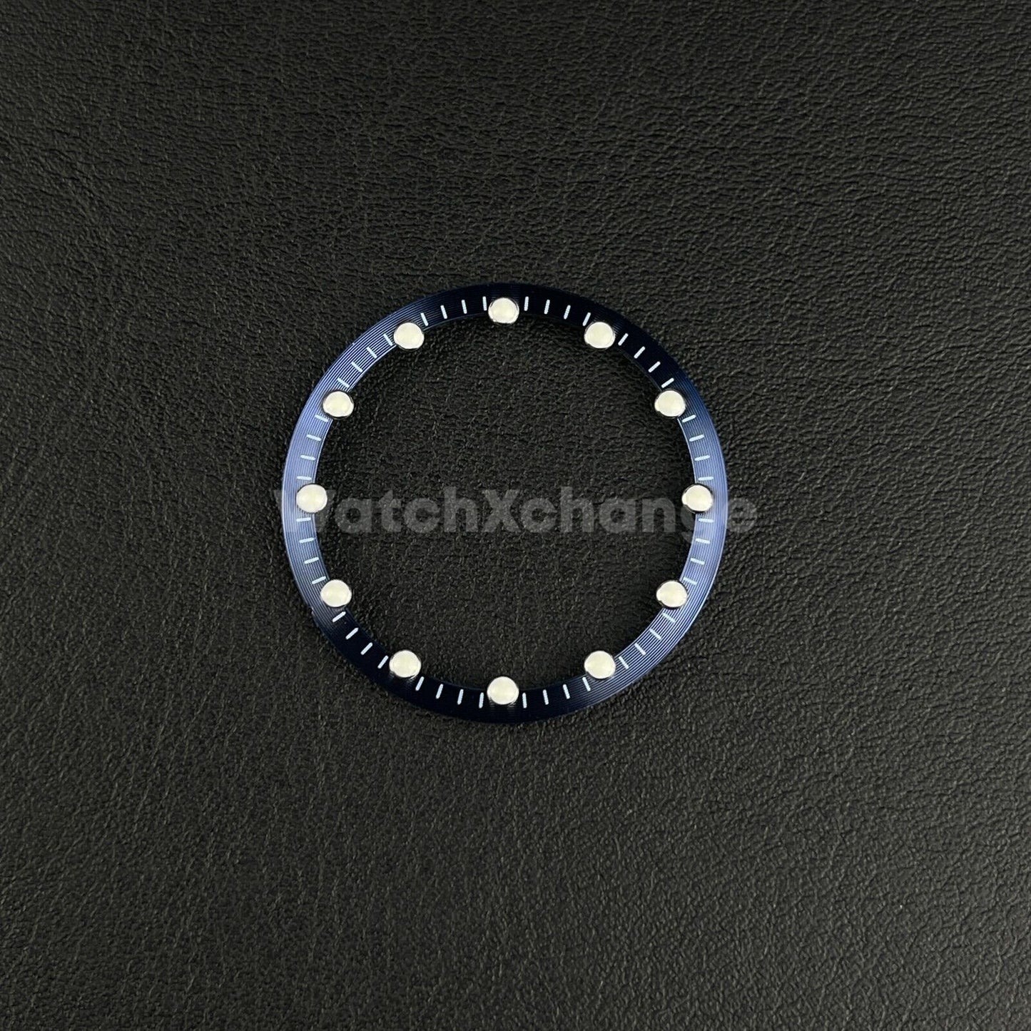 28.5mm Dark Blue Watch Dial Circle Plate Ring for NH70 NH72 Skeleton Movement