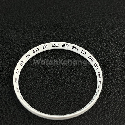 DEFECTIVE White & Black Chapter Ring for Seiko SKX007 SRPD & Mod Watches 30.5mm