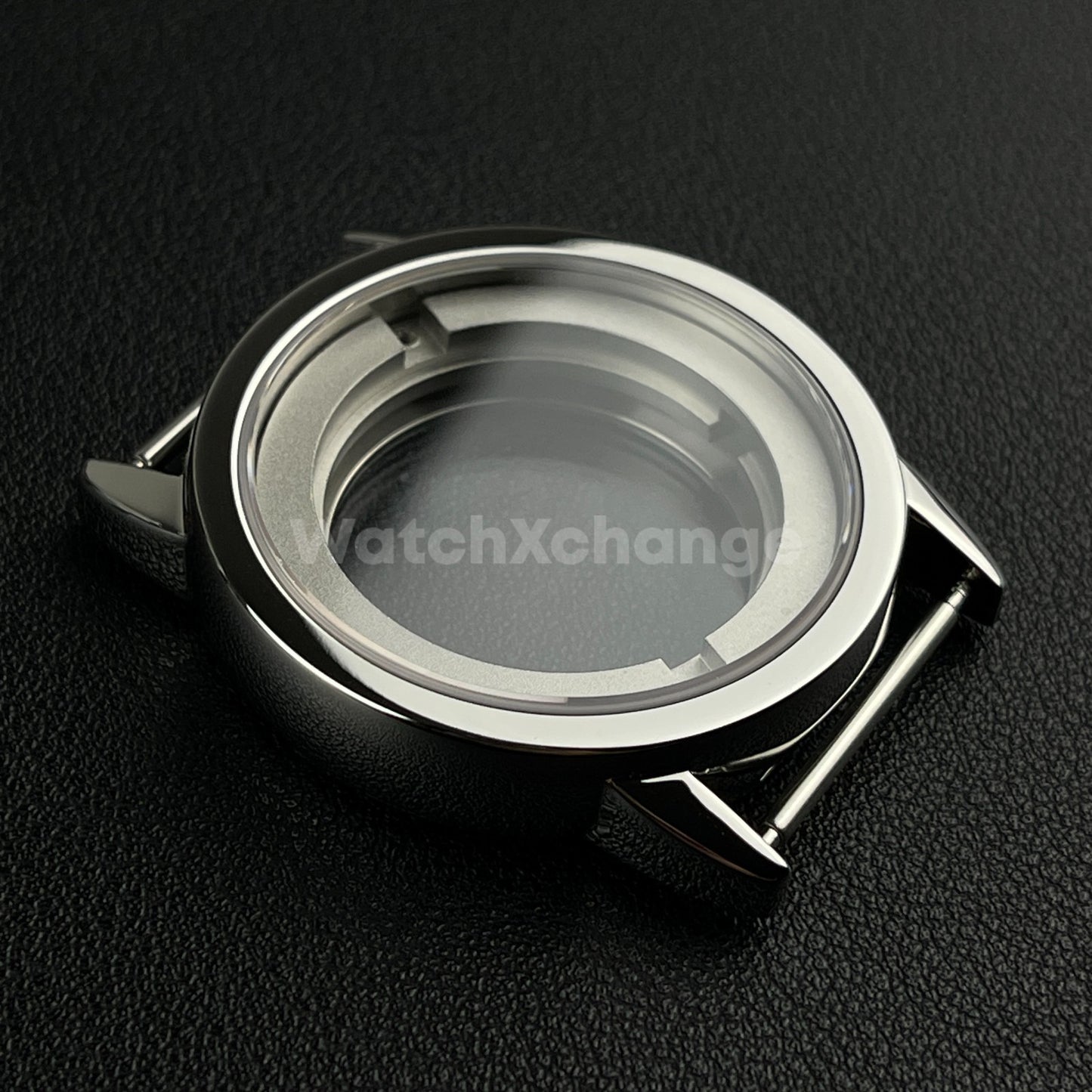 Sapphire Crystal 42mm Stainless Steel Watch Case For ETA 2824 PT5000 Movement
