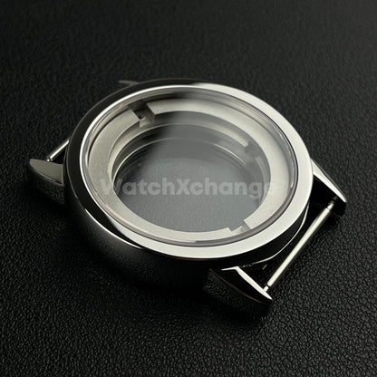 Sapphire Crystal 42mm Stainless Steel Watch Case For ETA 2824 PT5000 Movement