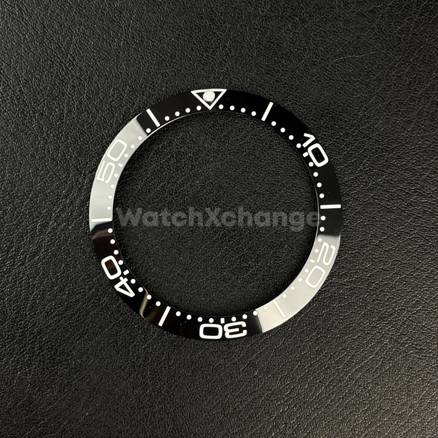 Black & White Ceramic Bezel insert 41.5mm Rolex Seiko SKX SRPD Omega