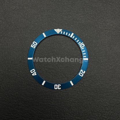 38mm Metal Bezel insert For Divers Watch Rolex GMT Seiko SKX SRPD Blue