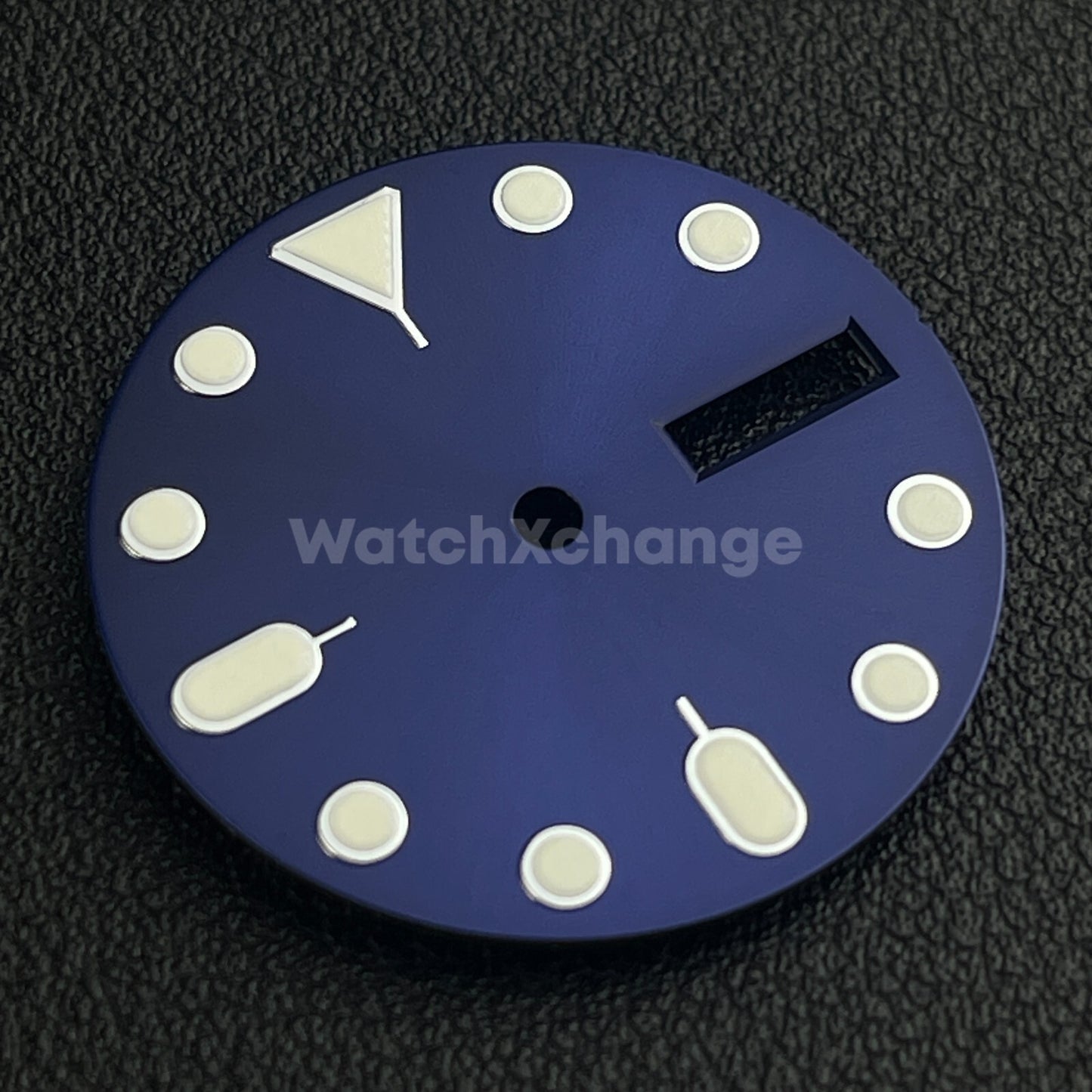 28.5mm Blue & White Watch Dial Face for SEIKO NH36 Movement