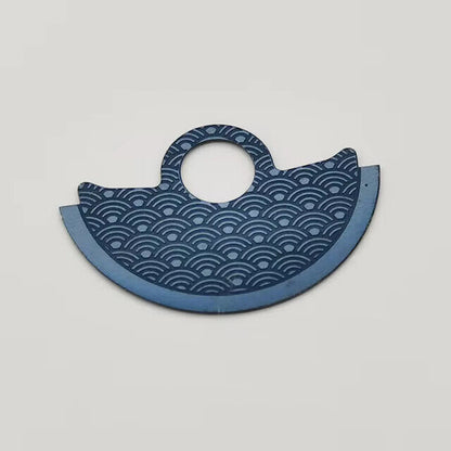 Wave Pattern Automatic Hammer Patch NH35 Movement NH36 Metal Sheet Rotor Patch