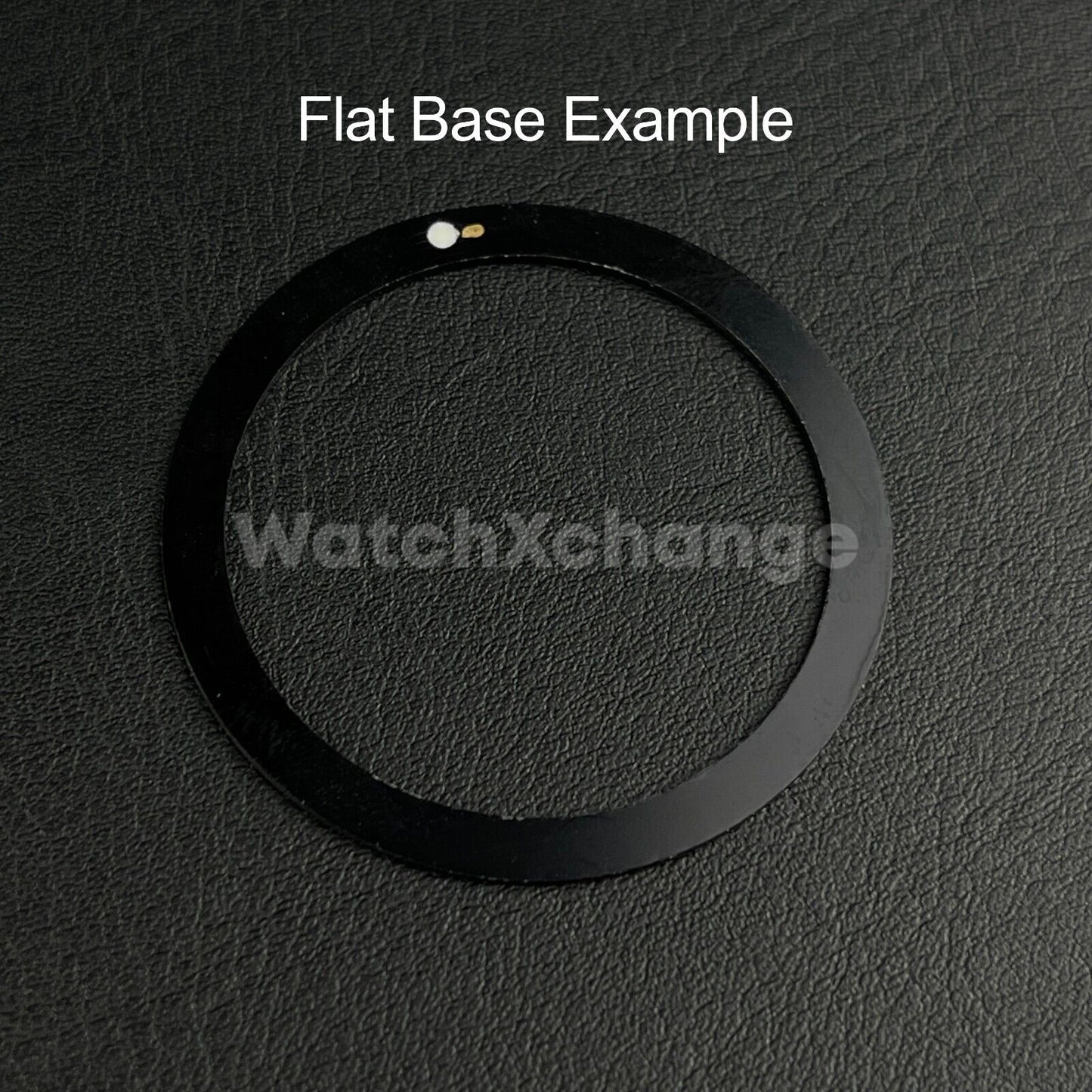 Black 38mm Flat Aluminium Bezel Insert For Diver Watch Seiko Mod SKX SRPD