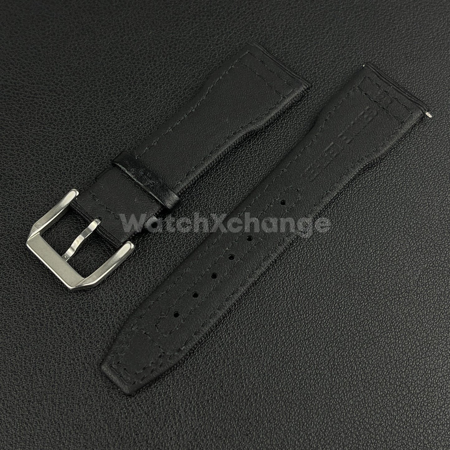 Black Nylon Canvas Watch Strap 20mm 21mm 22mm IWC Pilot Waterproof Sport Band