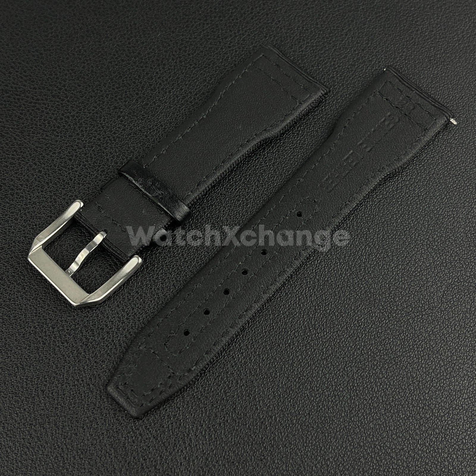 Black Nylon Canvas Watch Strap 20mm 21mm 22mm IWC Pilot Waterproof Sport Band