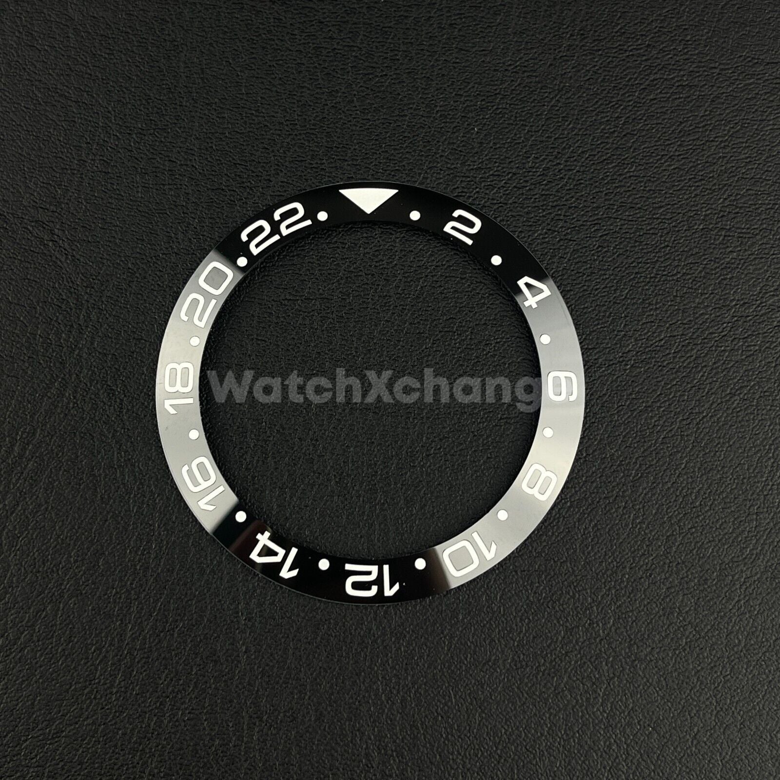 39.8mm Bezel insert For Divers Watch Rolex GMT Seiko SKX SRPD Black