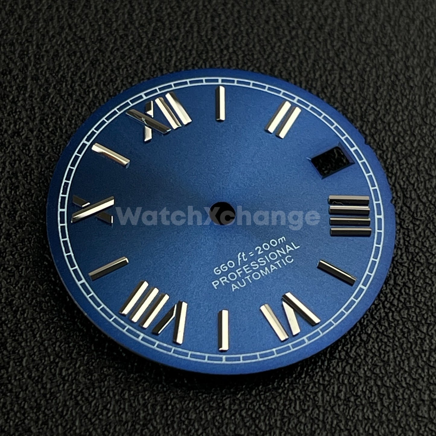 28.5mm Blue Roman Numeral Watch Dial for SEIKO NH35 4R35 Movements