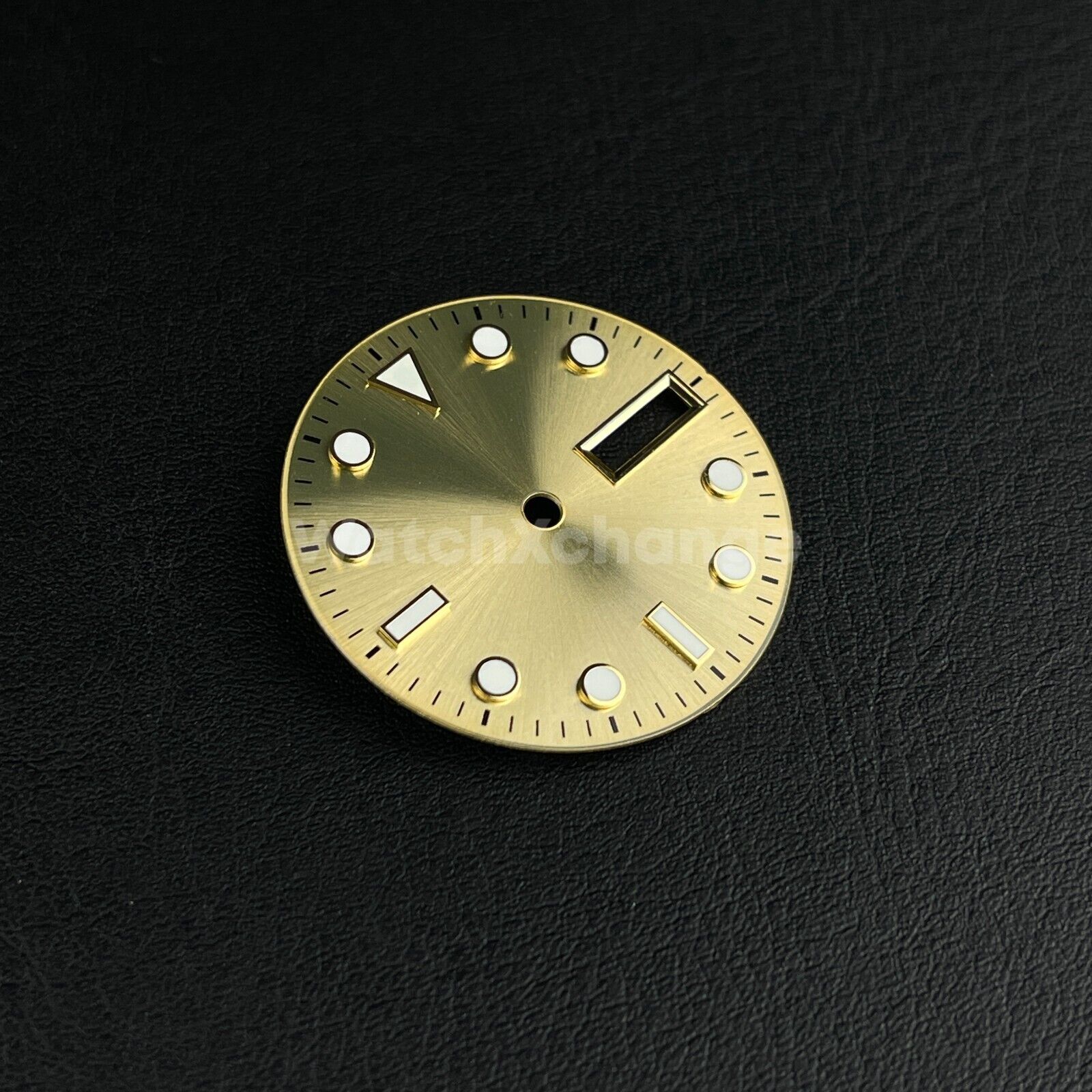 28.5mm Gold Watch Dial for SEIKO NH36 Watch Movement Parts
