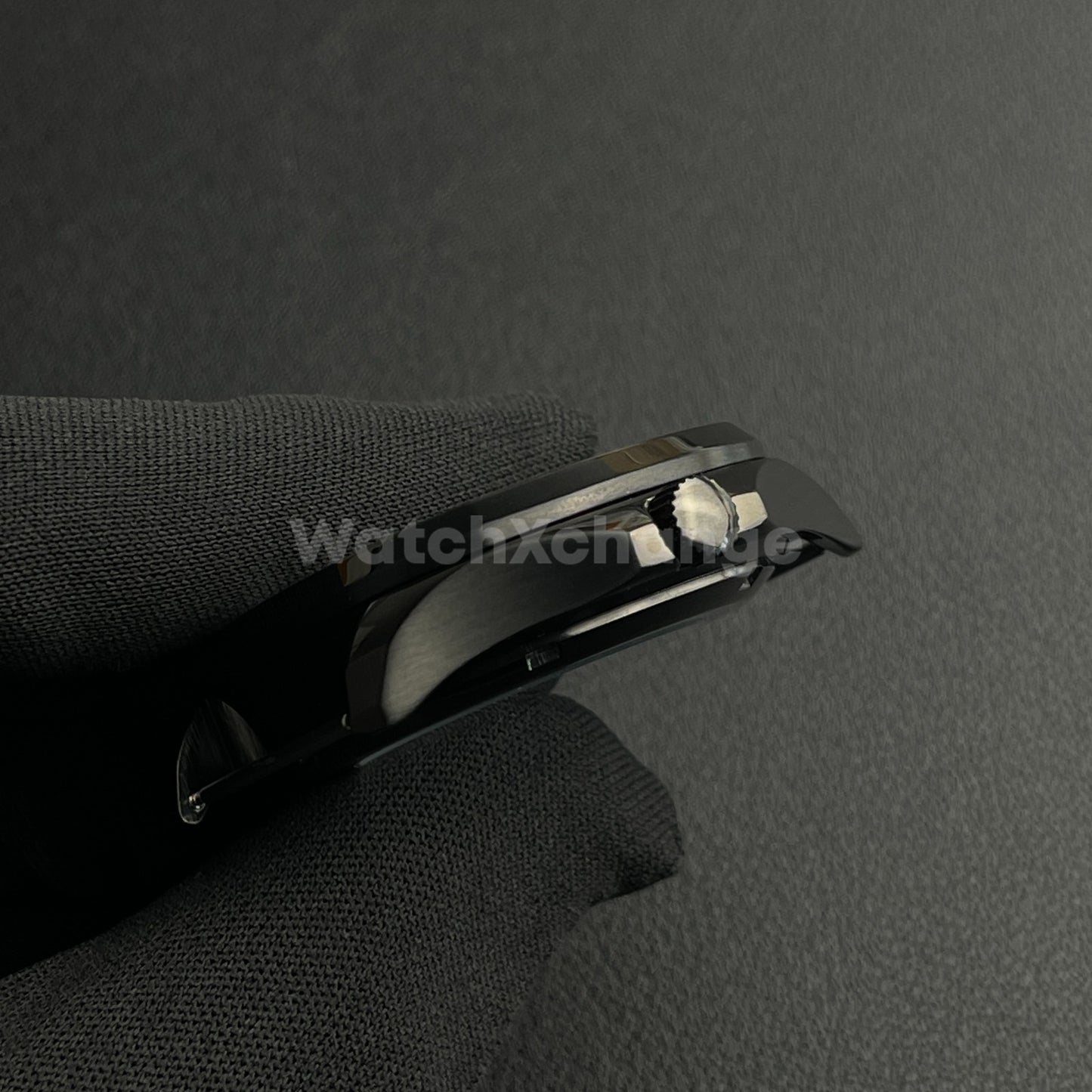 40mm Black Stainless Steel Watch Case For Japanese NH35 NH36 NH38