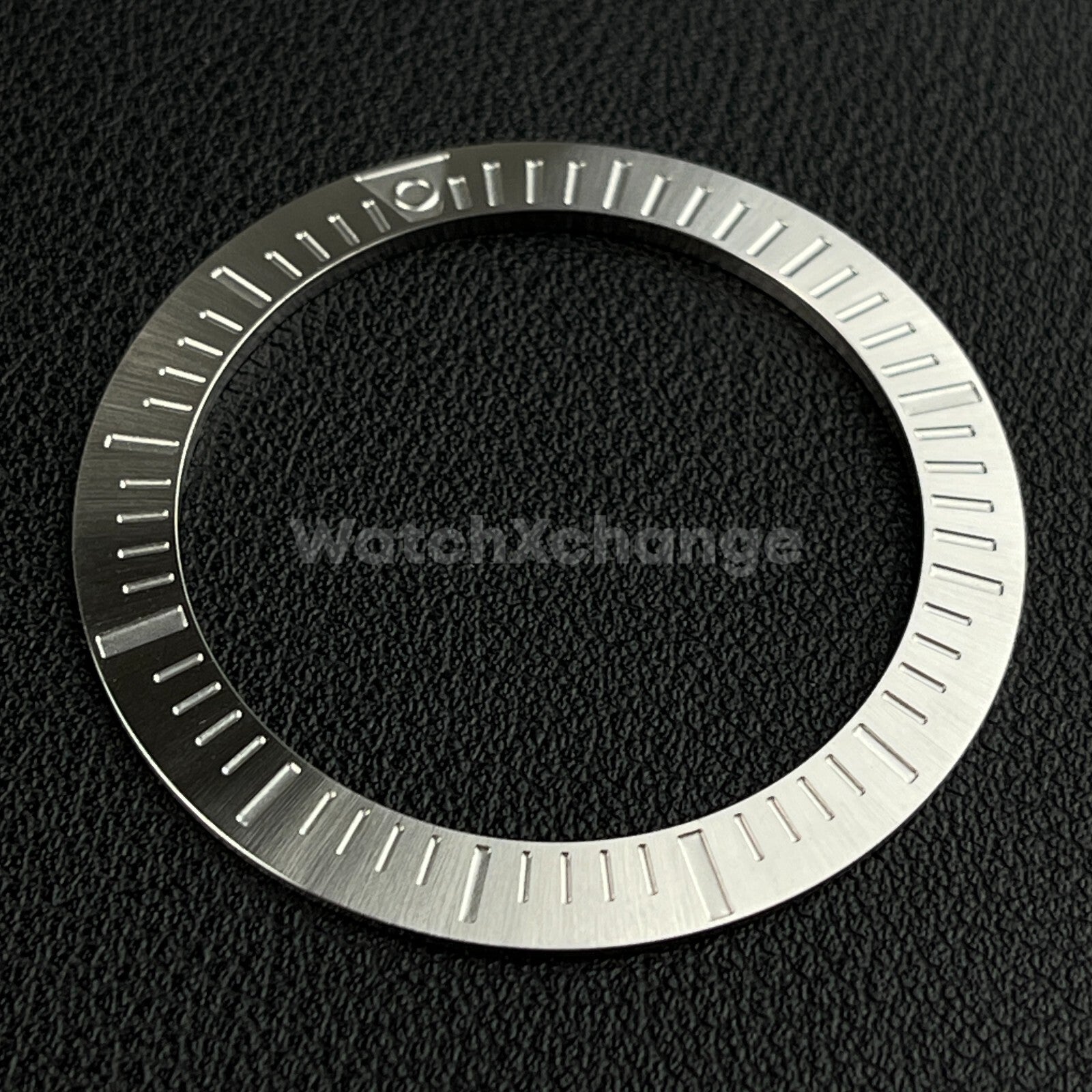 41mm Silver Stainless Steel Bezel Insert Seiko King Prospex Samurai SRPF