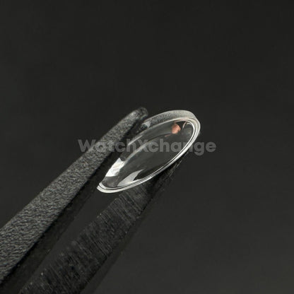 Round Mineral Glass Date Window Bubble Cyclops Magnifier for Watch Dial Crystal