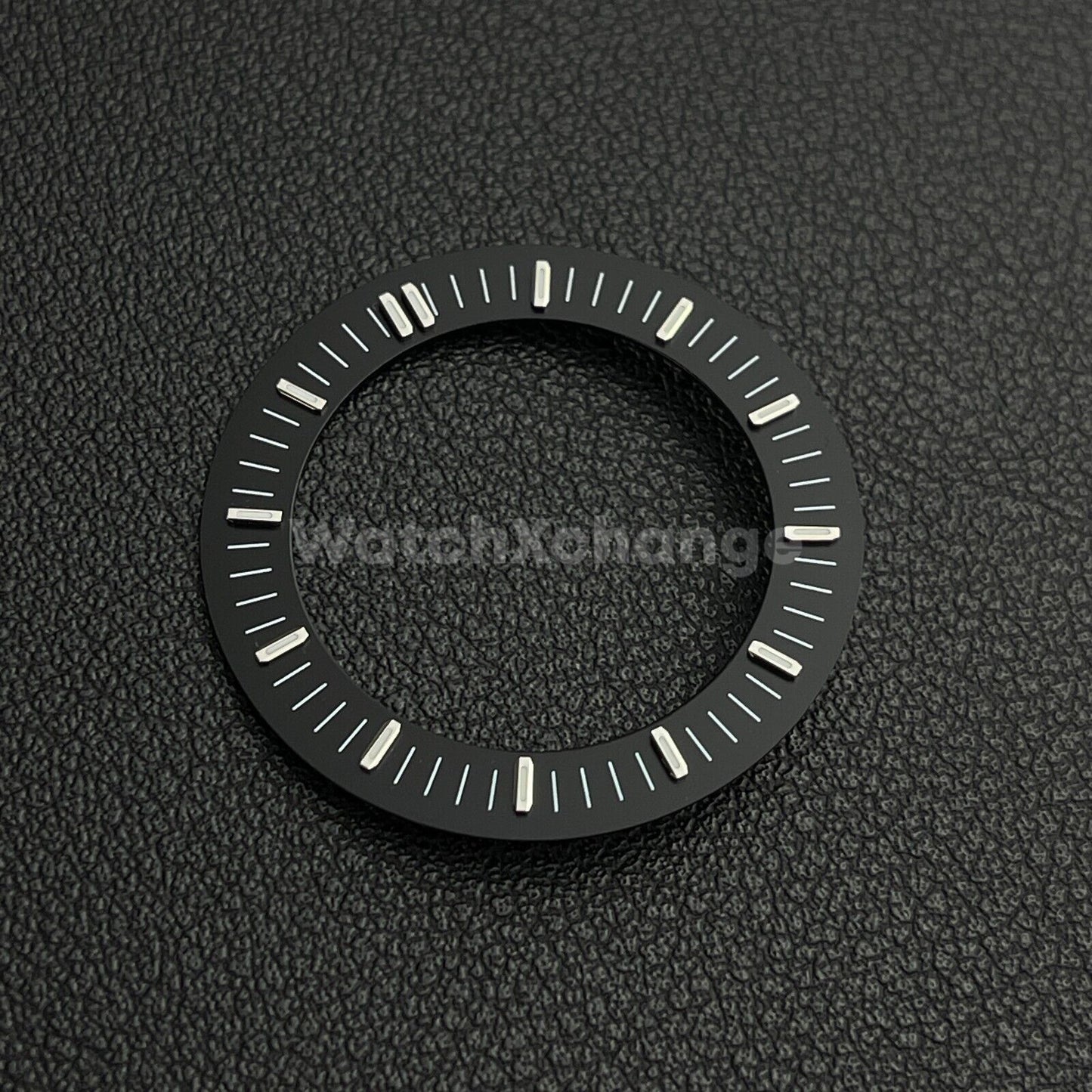 Black 31mm Skeleton Dial Face Fit For NH35 NH36 NH70 Movement Watch Part