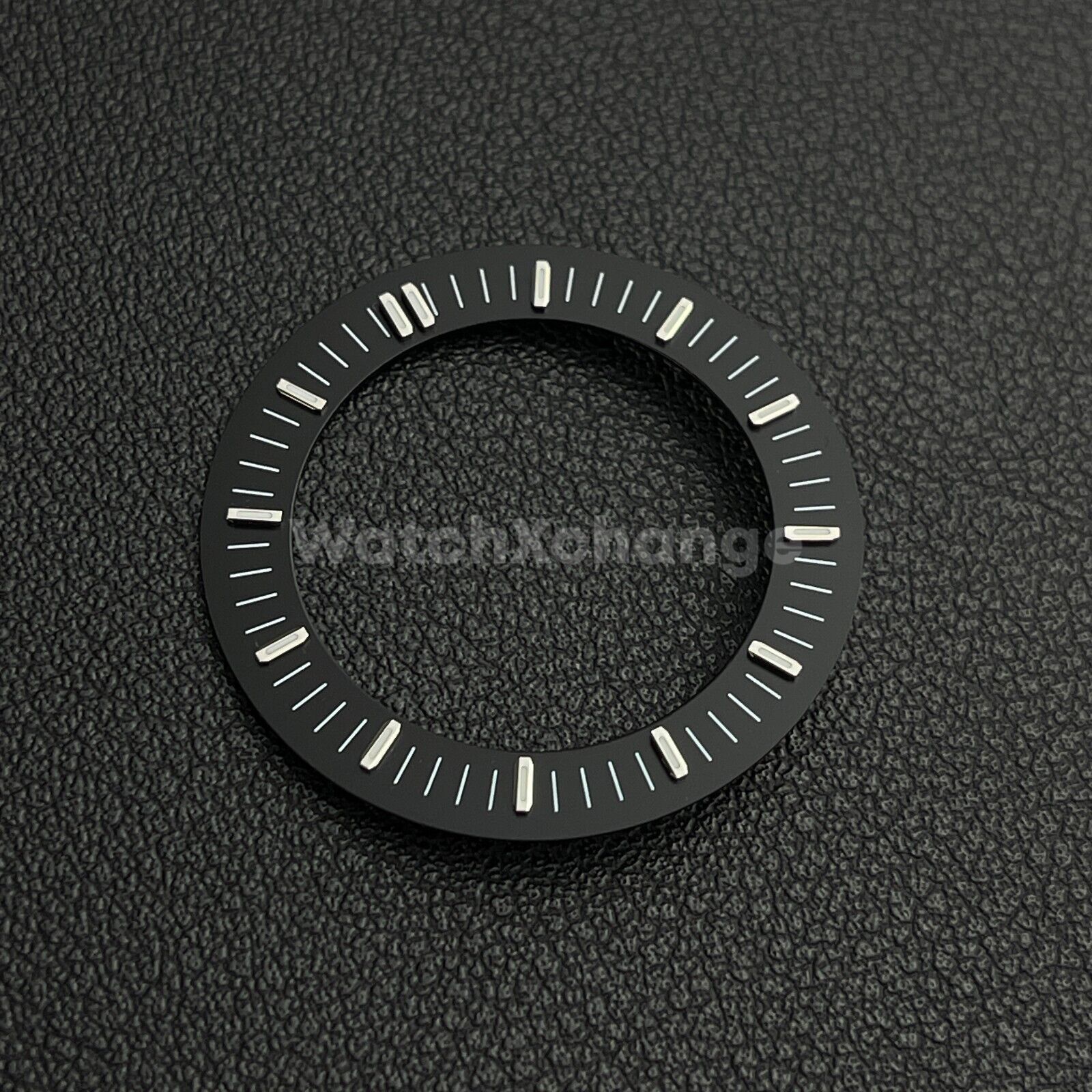 Black 31mm Skeleton Dial Face Fit For NH35 NH36 NH70 Movement Watch Part