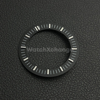 Black 31mm Skeleton Dial Face Fit For NH35 NH36 NH70 Movement Watch Part