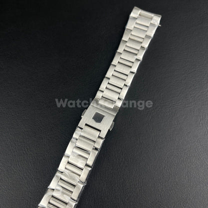 22mm Stainless Steel fit TAG Heuer Carrera Silver Watch Strap Band Bracelet